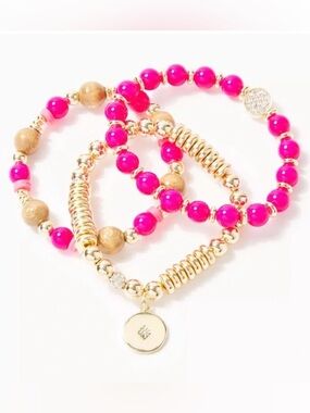 Lilly Pulitzer Party Punch Bracelet Set